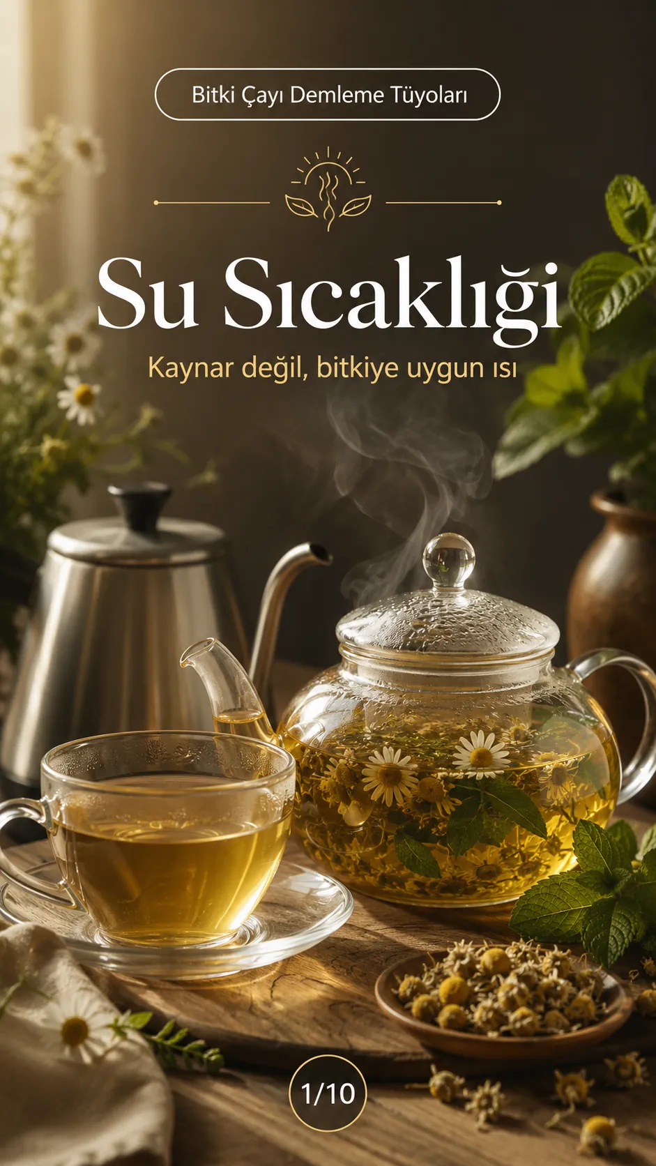 Bitki Çayı Demleme Tüyoları — Bitki Çayları görsel rehberi
