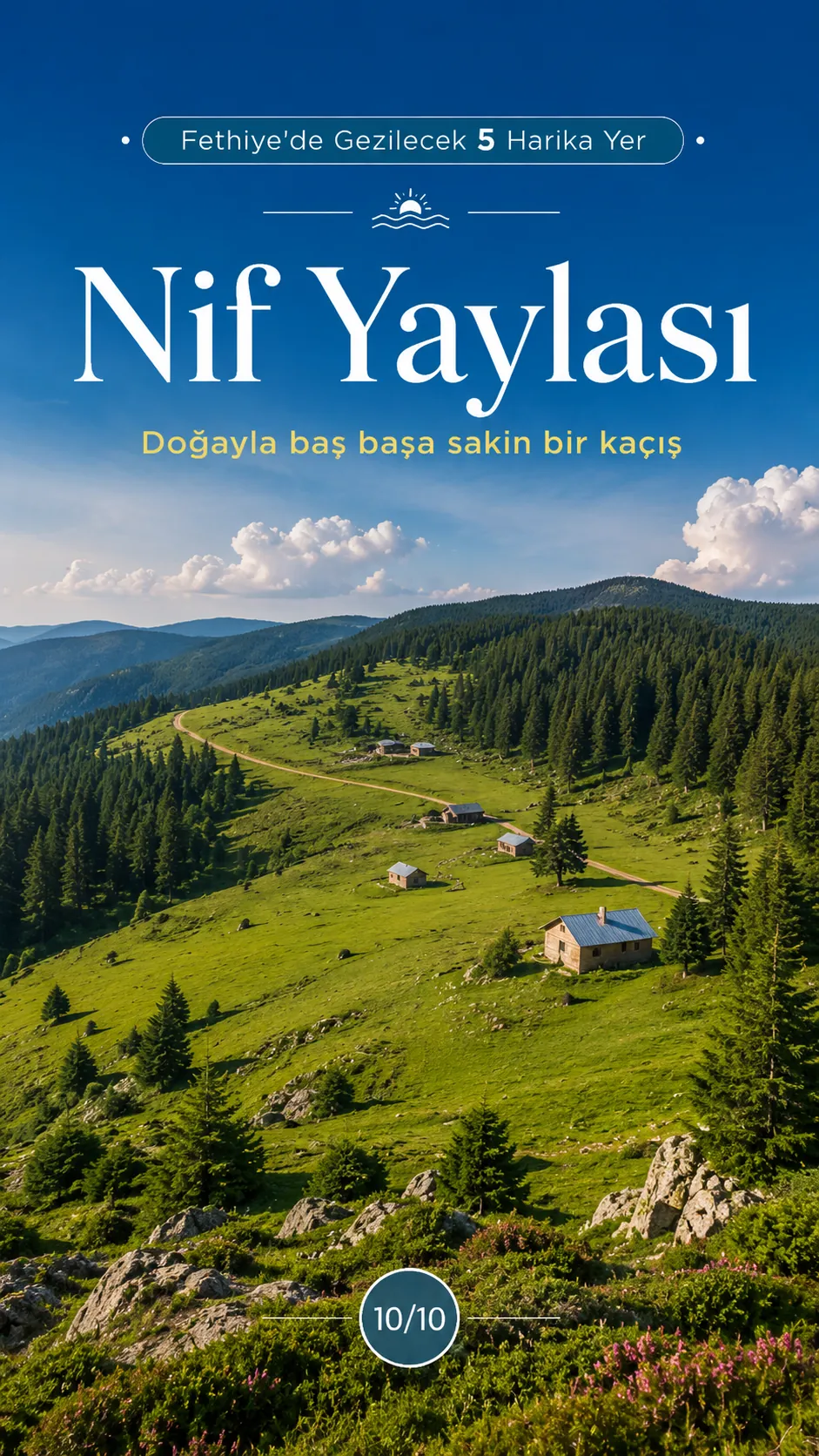 Nif Yaylası doğayla baş başa sakin kaçış Nif Yaylası doğayla baş başa sakin kaçış