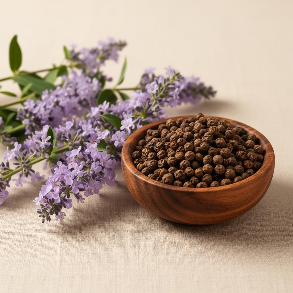 Hayıt Tohumu Faydaları ve Kullanımı: Vitex (Hayıt) Rehberi — Hayıt (Vitex agnus-castus) bitkisinin mor çiçekleri ve…
