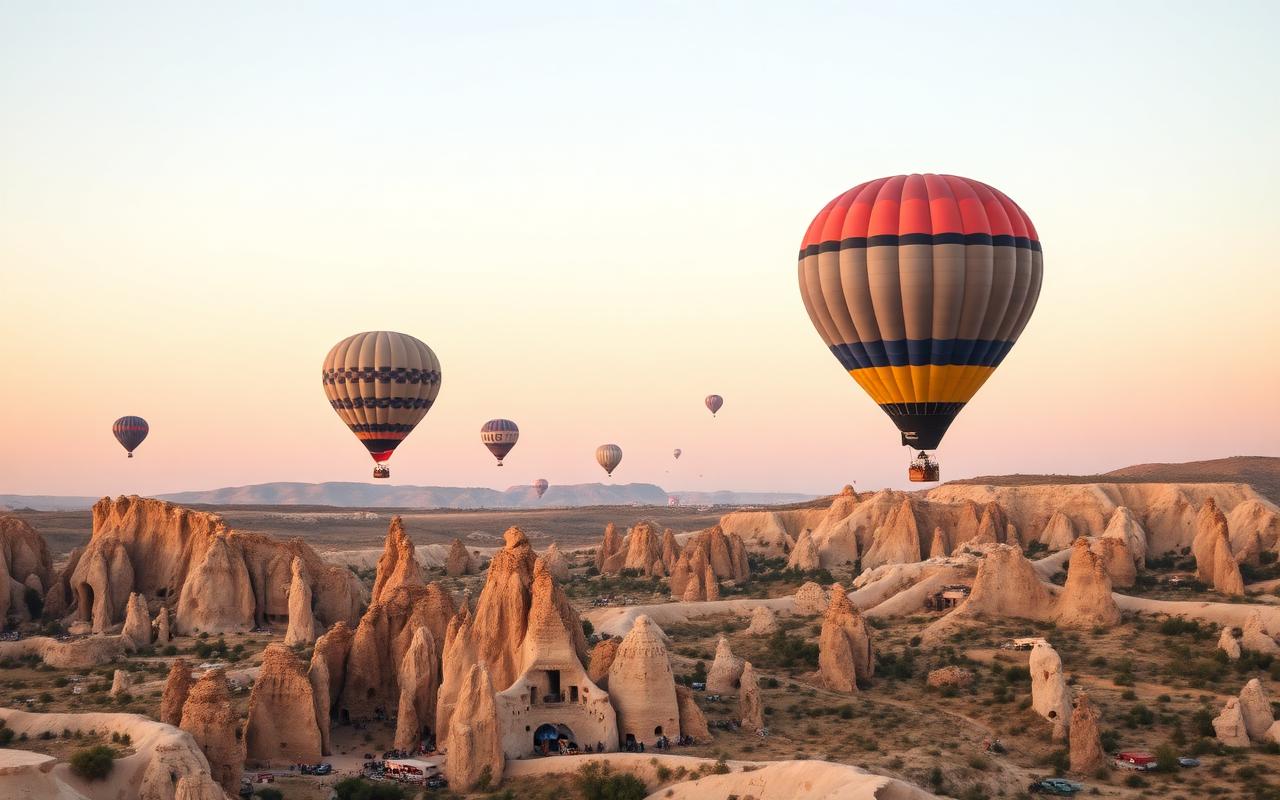 Kapadokya Rehberi: Kaç Gün Yeter, Nerede Kalınır? — Kapadokya balon manzarası | Tatil Rehberi rehberi