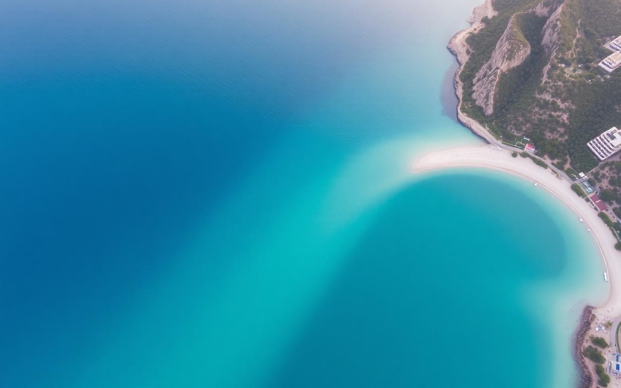 Ölüdeniz'e Gitmeden Önce Bilmeniz Gerekenler — Ölüdeniz lagünü kuş bakışı | Tatil Rehberi rehberi
